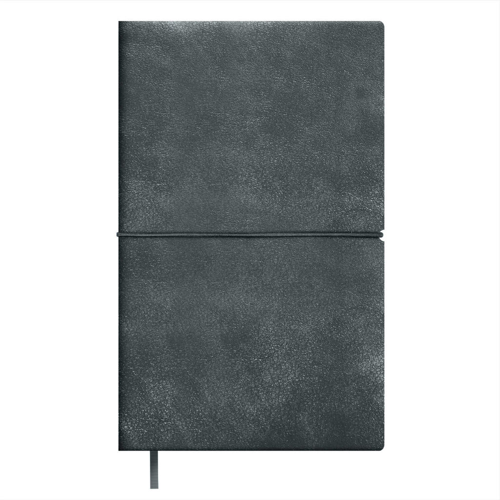 Еженедельник недатированный ESCALADA, А6+, 120 л., арт. 70761/ 20 НАППА МЕТАЛЛИК ГРАФИТОВЫЙ