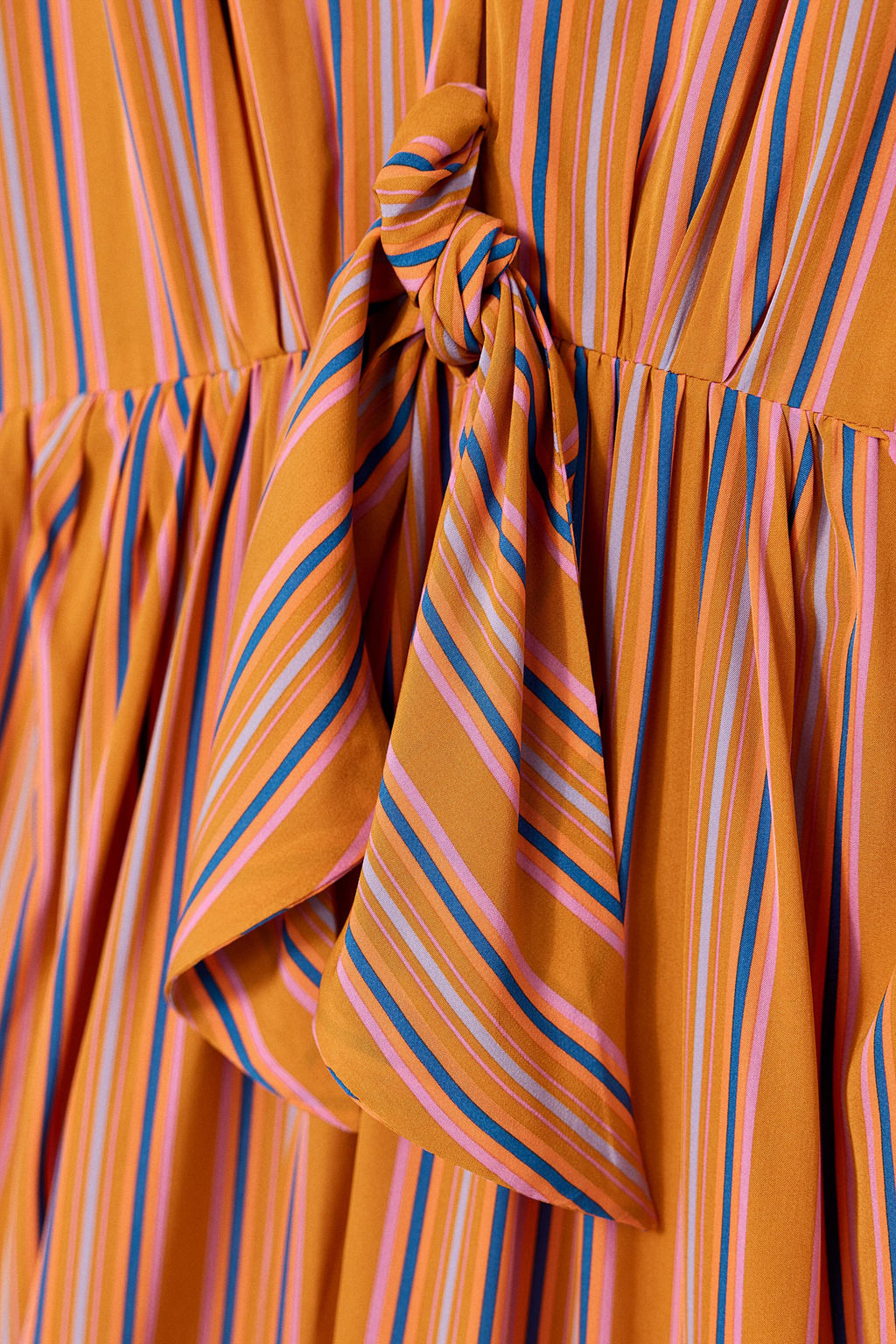 LIMITED EDITION STRIPED MIDI DRESS - Zara фото 16