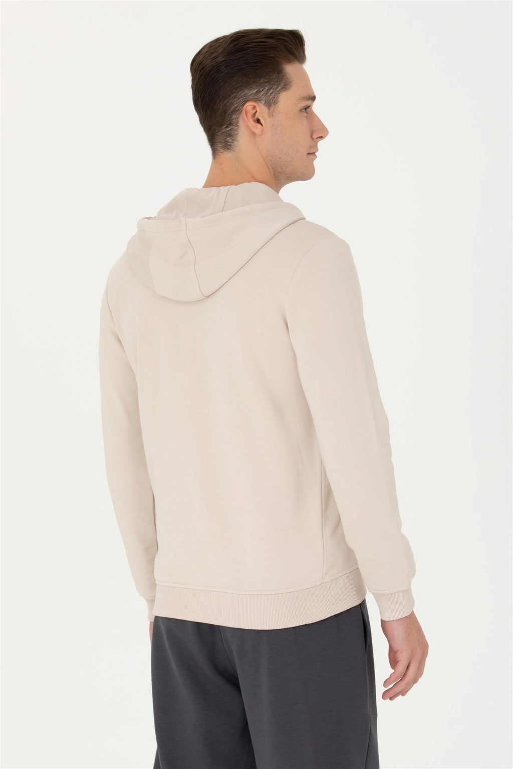 U. S. Polo Assn / Мужской бежевый свитшот - U.s. polo assn фото 5