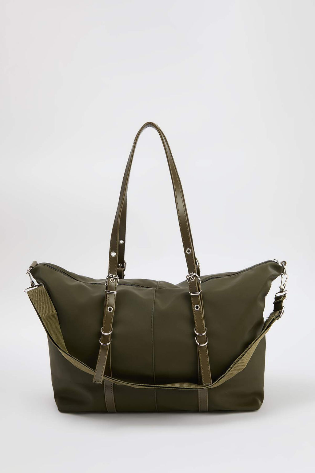 Kahverengi Cift Ask?l? Buyuk Maxi Tote Kad?n Maksi Boy Omuz Cantas? TAKAW26OC00073 - Trendyolmilla фото 11