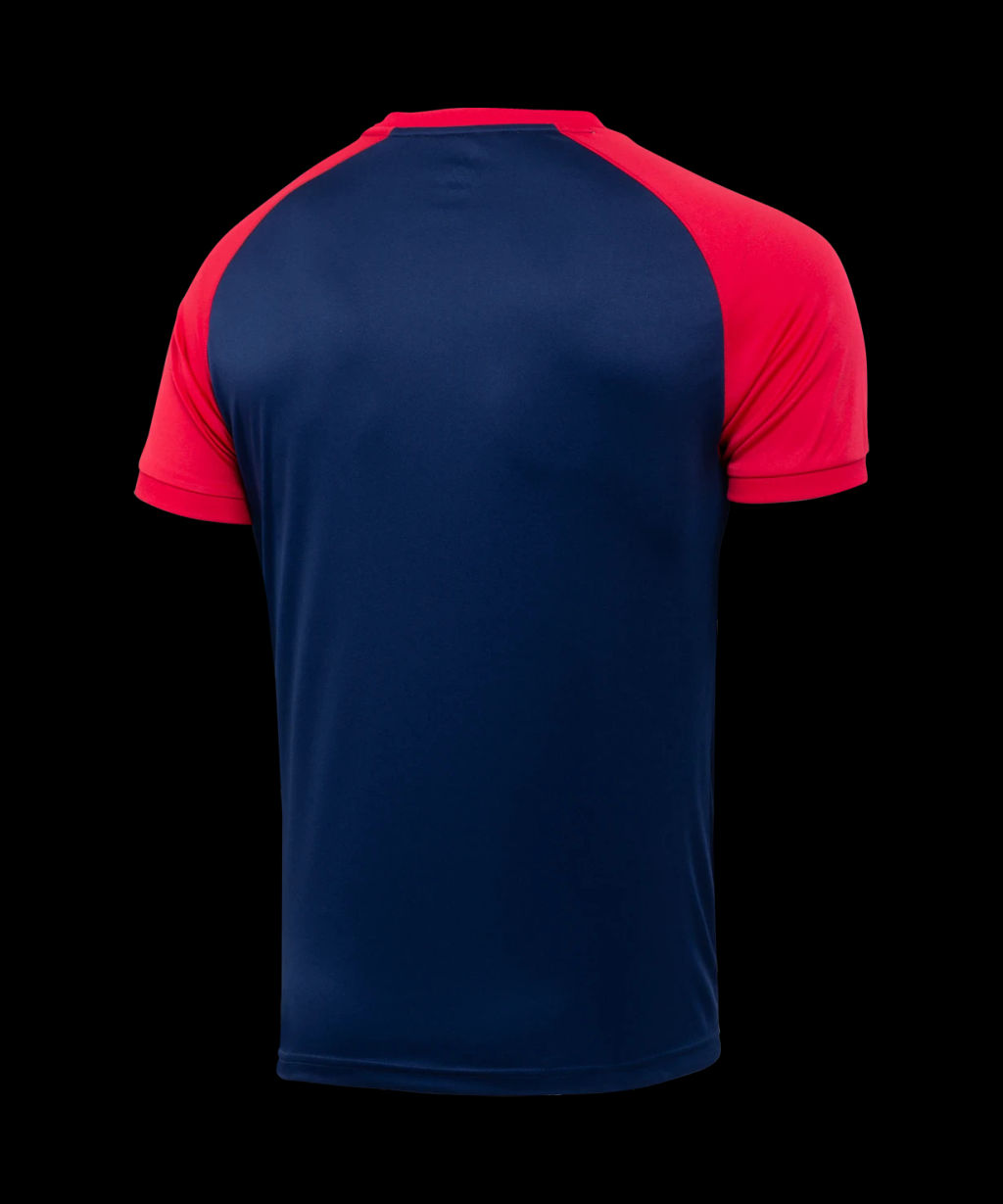 Футболка игровая JOGEL CAMP Reglan Jersey, темно-синий/красный
