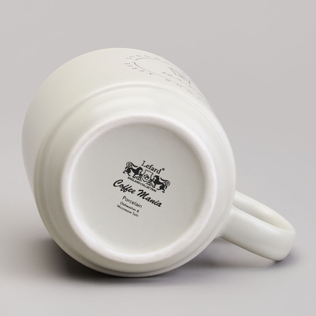 НАБОР КРУЖЕК LEFARD 4ШТ НА МЕТАЛ.ПОДСТАВКЕ 360МЛ  фото 14