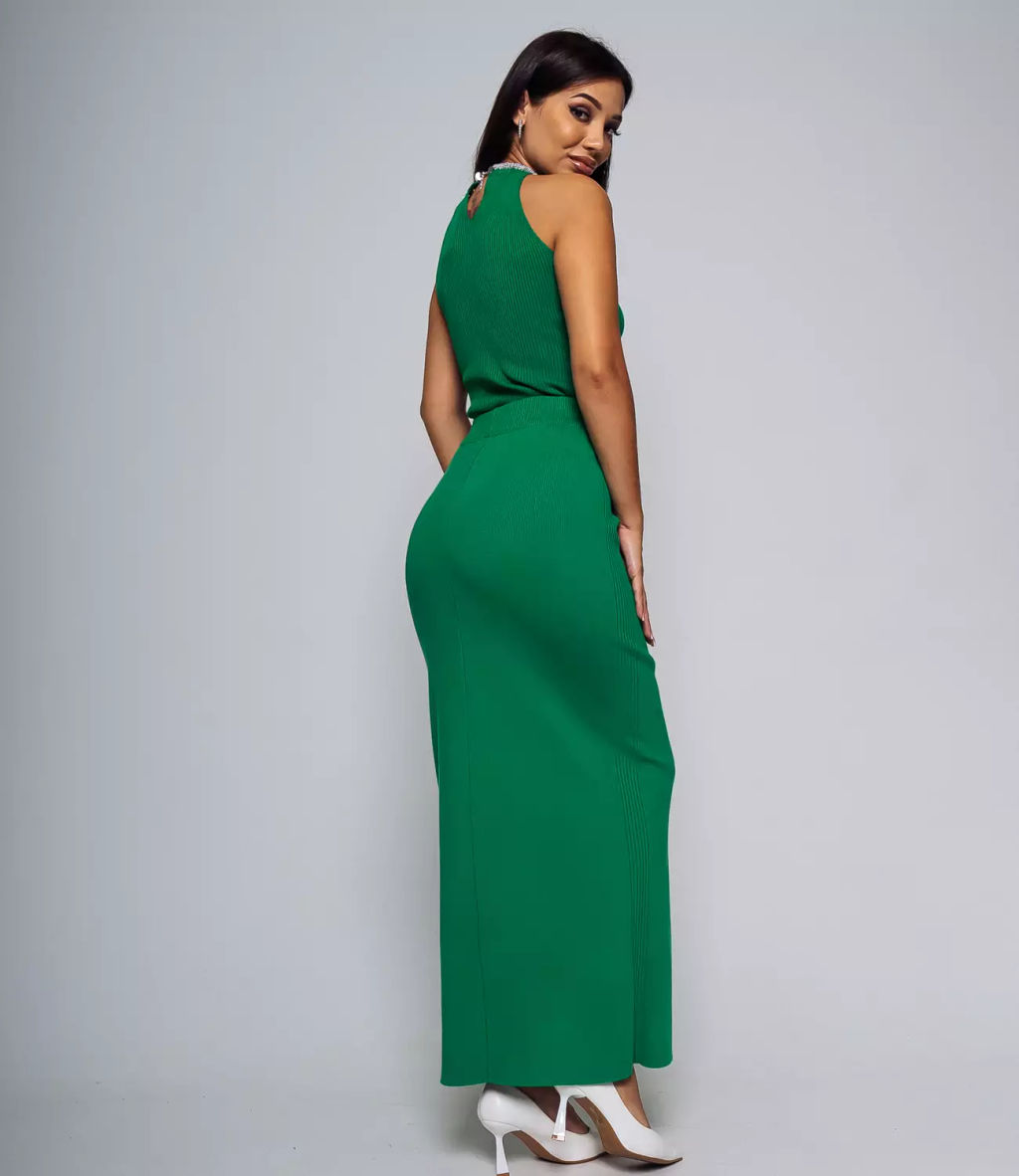 Юбка #КТ6806 (1), зелёный