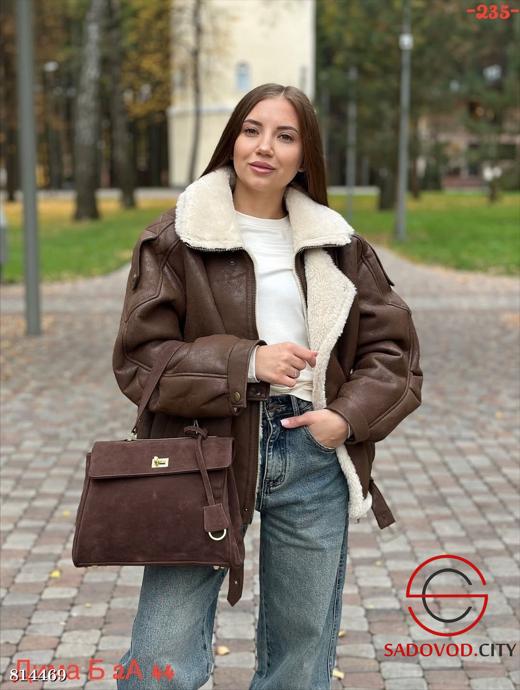 Дубленка женская зимняя - Bruno фото 2