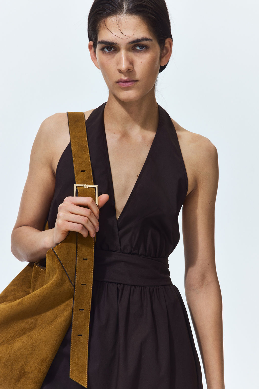 Vestido halter de algod?n - H&m фото 7