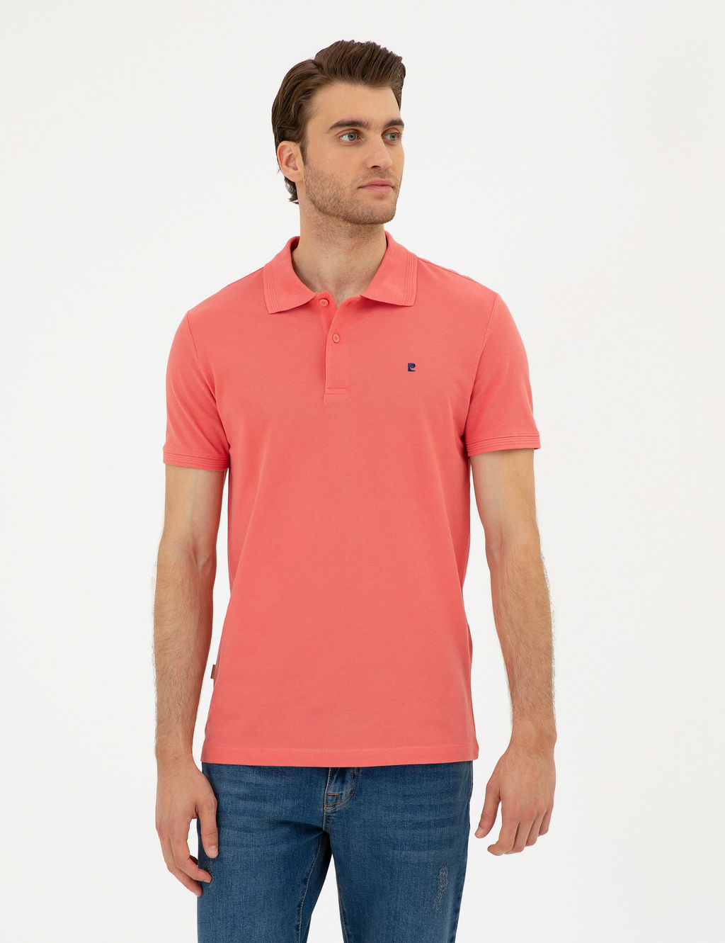 Pembe Slim Fit Basic Ti__rt - Pierre cardin фото 8