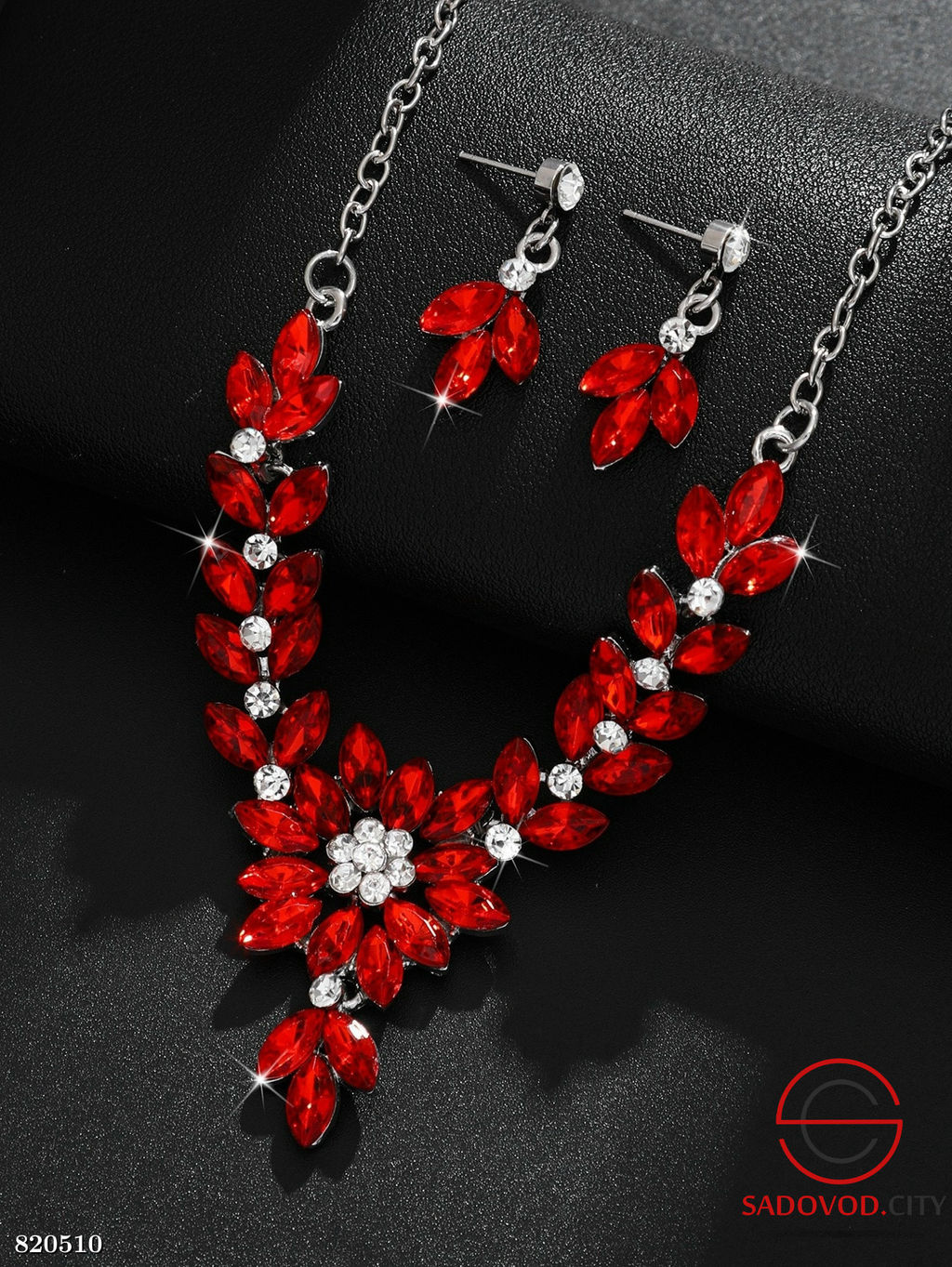 Комплект ожерелье и сережки - Bruno фото 2