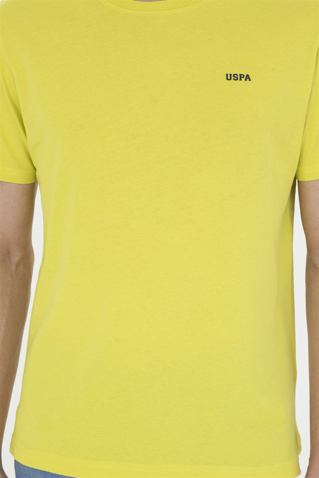 Футболка U.S. Polo Assn фисташкового цвета из хлопка фото 13