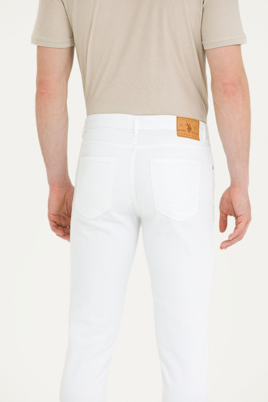 U. S. Polo Assn / Мужские белые брюки из плотной ткани - U.s. polo assn фото 21