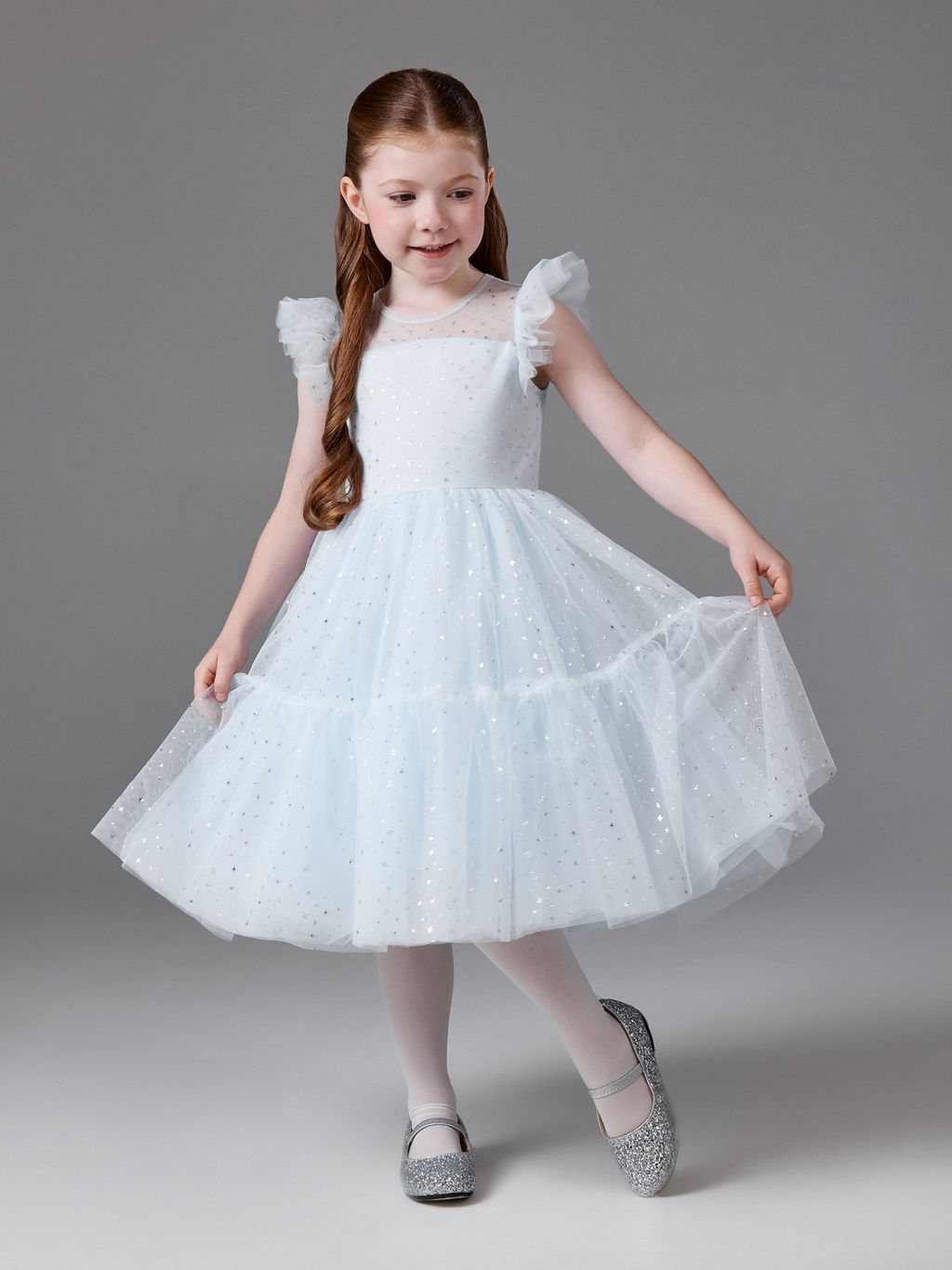 ACOOLA / Платье детское для девочек Misa голубой  фото 2