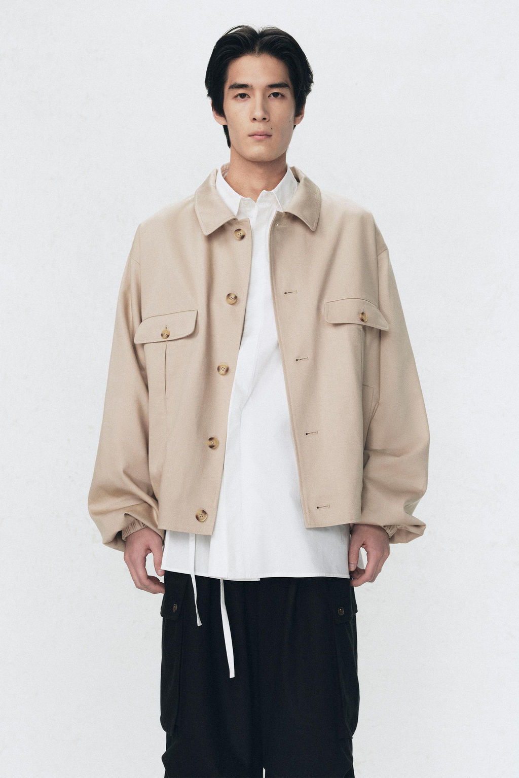 RELAXED FIT JACKET WITH POCKETS SOSHIOTSUKI X ZARA  фото 2