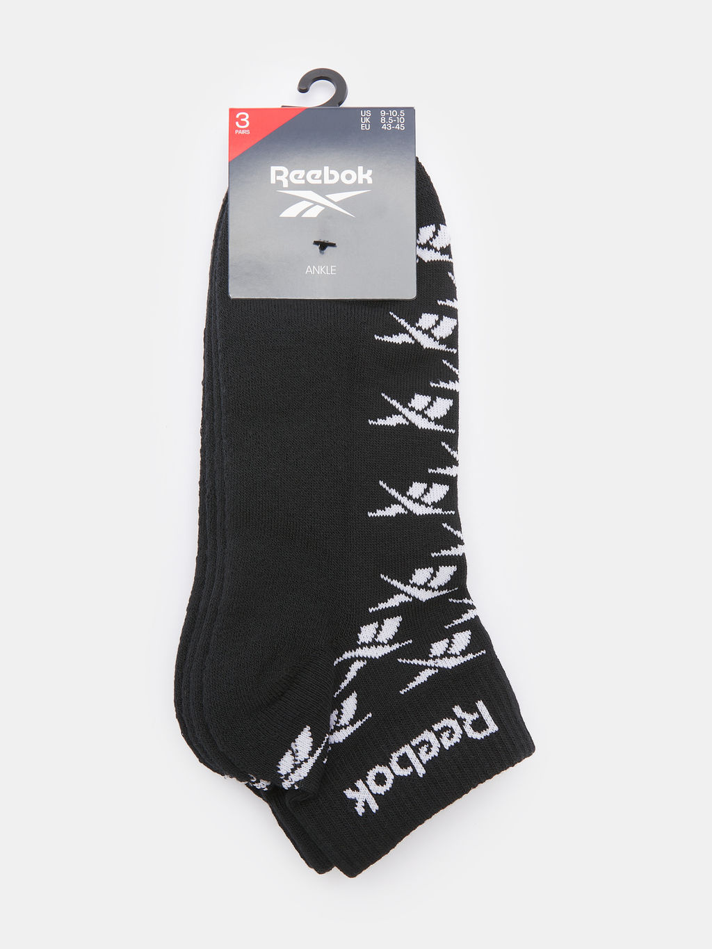 Носки и прочее Набор носков REEBOK ANKLE VECTOR SOCKS C 3P
