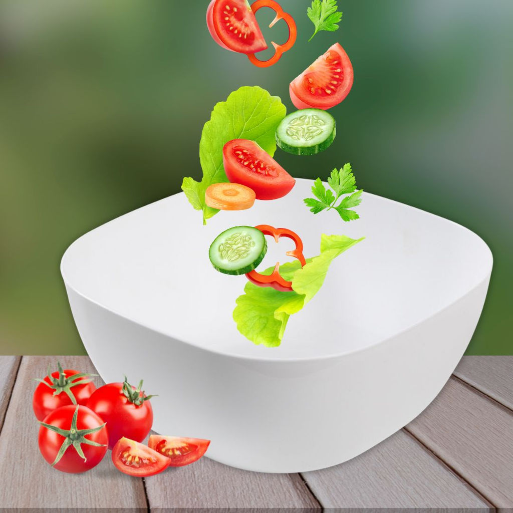 Цена за 2 шт. Салатник "Смарт" 3 л белый С422БЕЛ