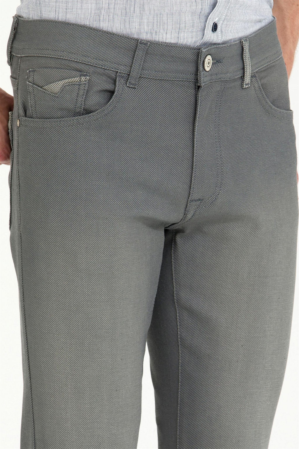 U. S. Polo Assn / Мужские серые джинсовые брюки - U.s. polo assn фото 13