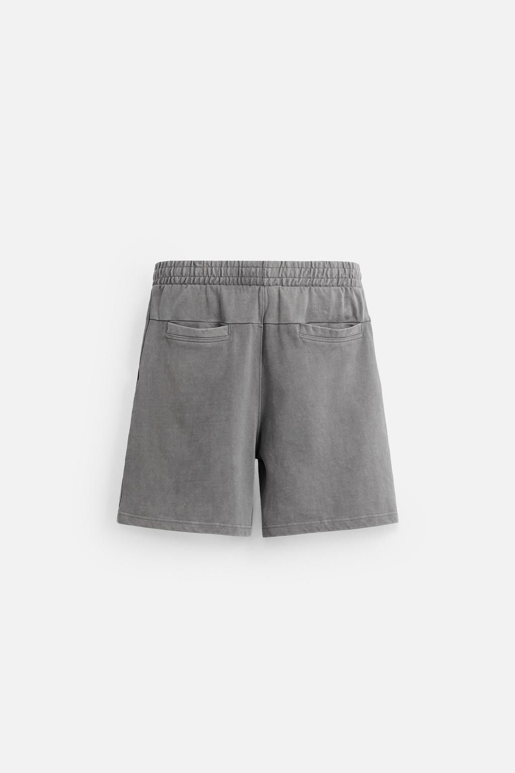 RELAXED FIT JOGGER BERMUDA SHORTS - Zara фото 18