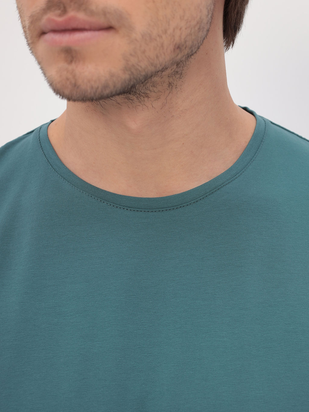 Футболка мужская короткий рукав GREG G145-KO-SA-S5124 (т.ментол)  фото 2