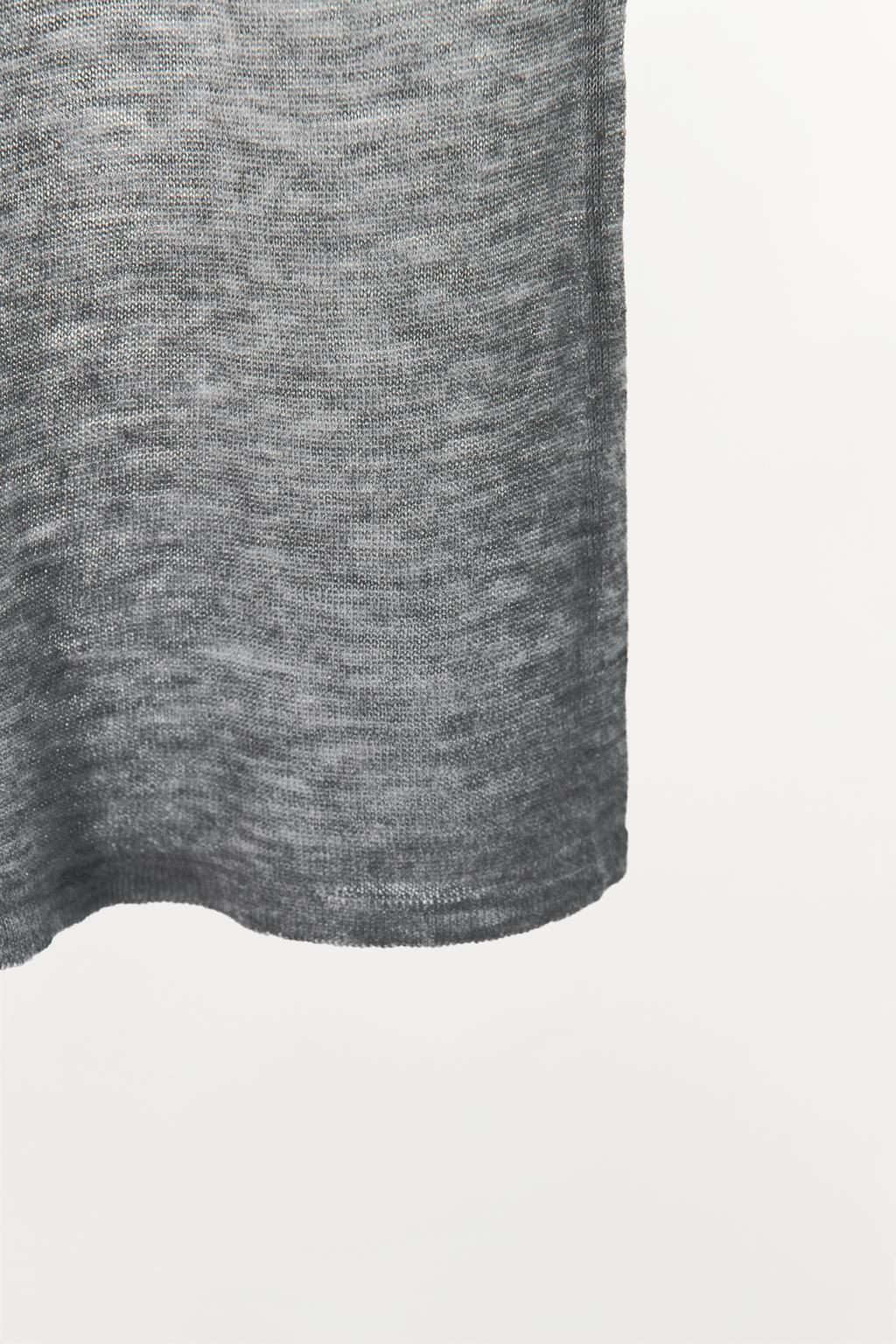 100% WOOL T-SHIRT - Zara фото 12