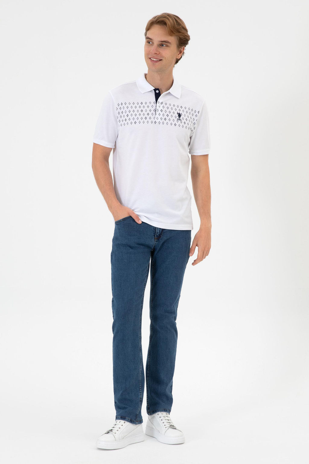 Erkek Beyaz Ti__rt Sepette S_rpriz _ndirim - U.s. polo assn фото 4
