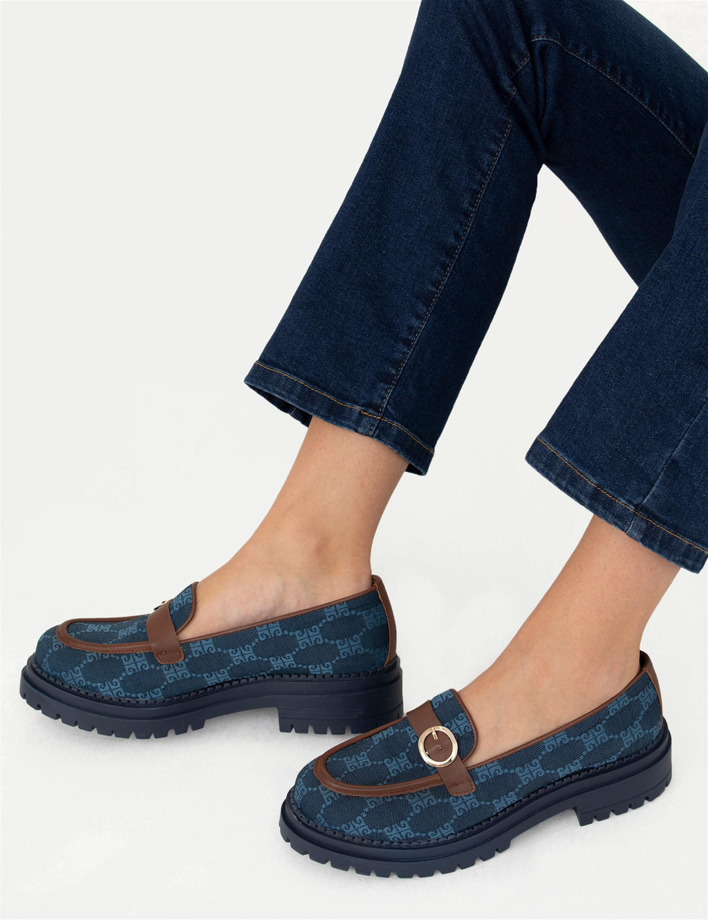 Lacivert Loafer Ayakkab_