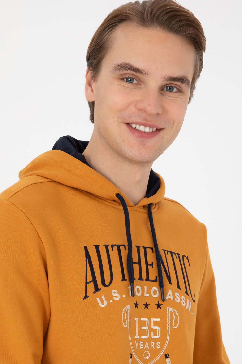 Erkek Hardal Sweatshirt - U.s. polo assn фото 2