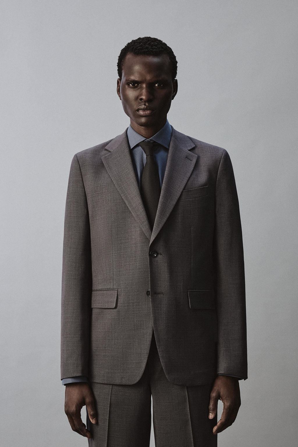 BLAZER TRAJE ESTRUCTURA / Marr?n - Zara фото 2