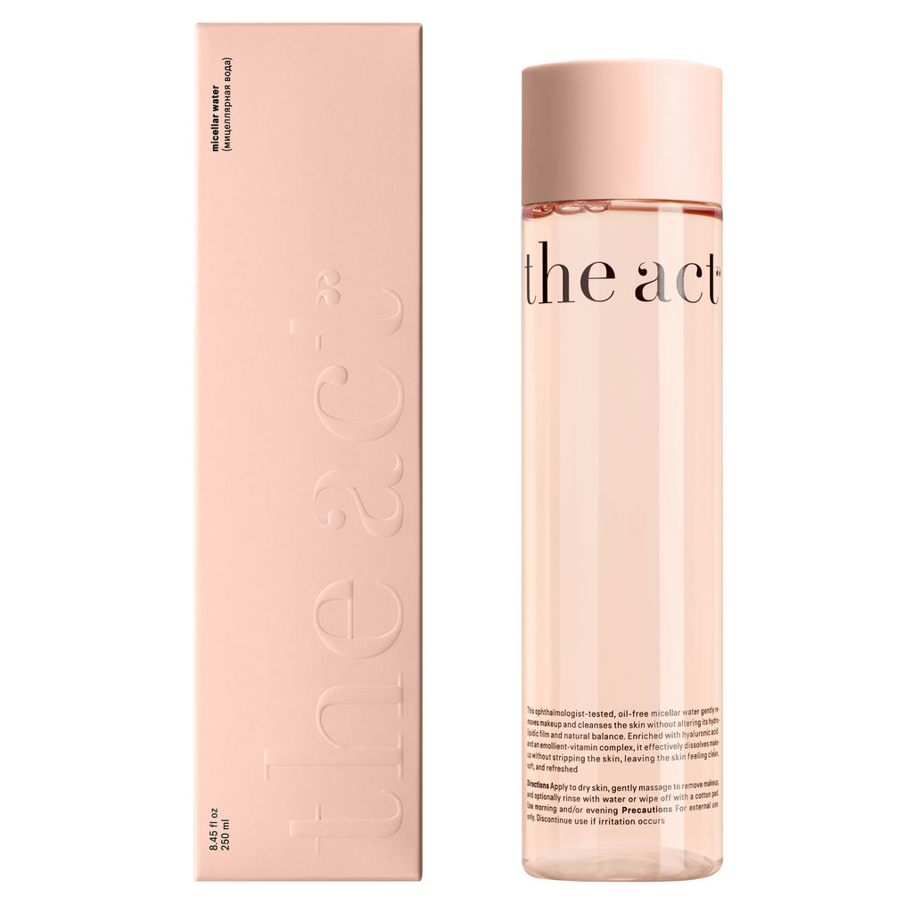 The Act Мицеллярная вода для снятия макияжа очищающая  фото 2