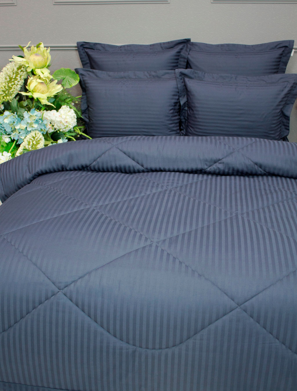 Hotel (индиго платина) Cotton комплект - Veronica franco фото 3