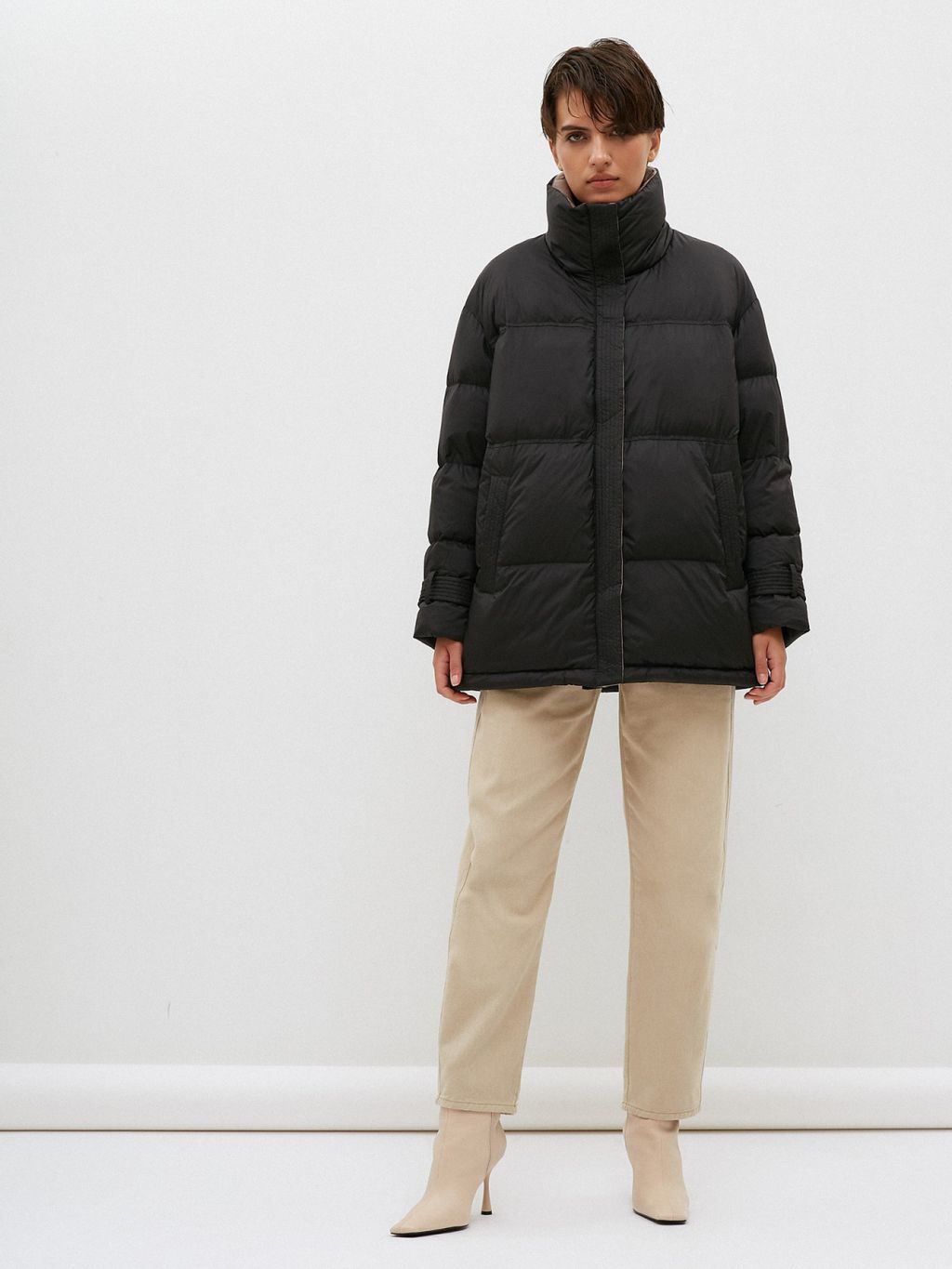 Conso/WDM 210515 - nero Пуховое Пальто  фото 6