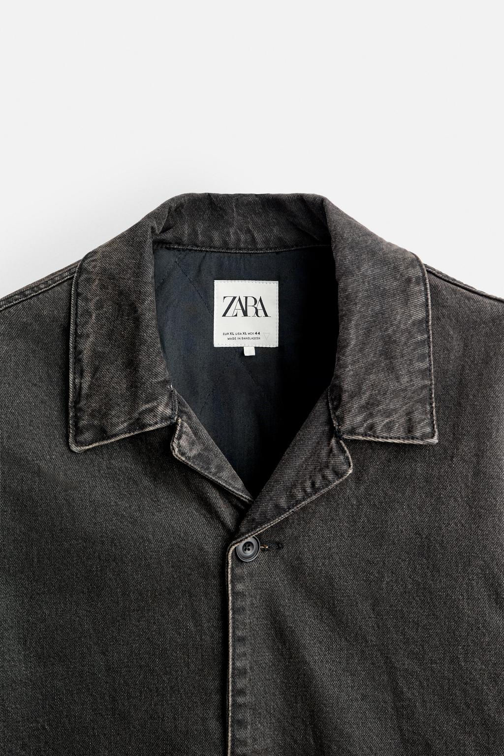 DENIM JACKET WITH POCKETS - Zara фото 8