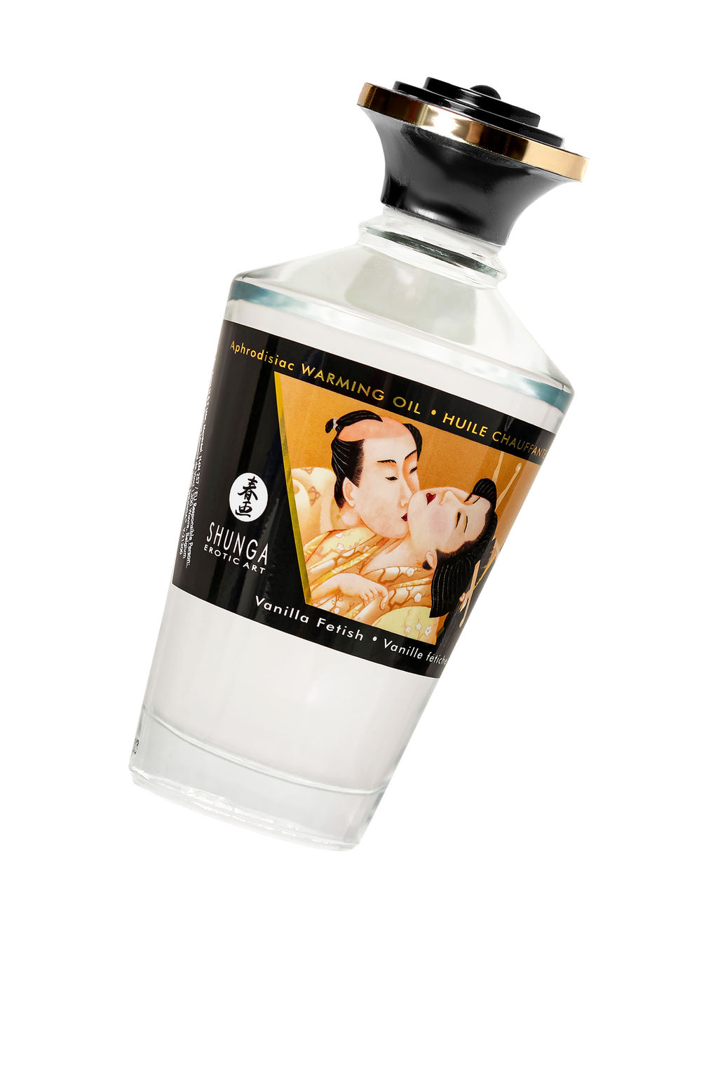 Масло массажное для тела Shunga Ванильный фетиш(Vanilla Fetish),разогревающее,100мл
