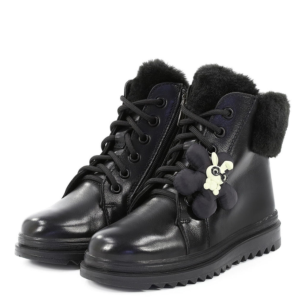 Ботинки для школьников-девочек