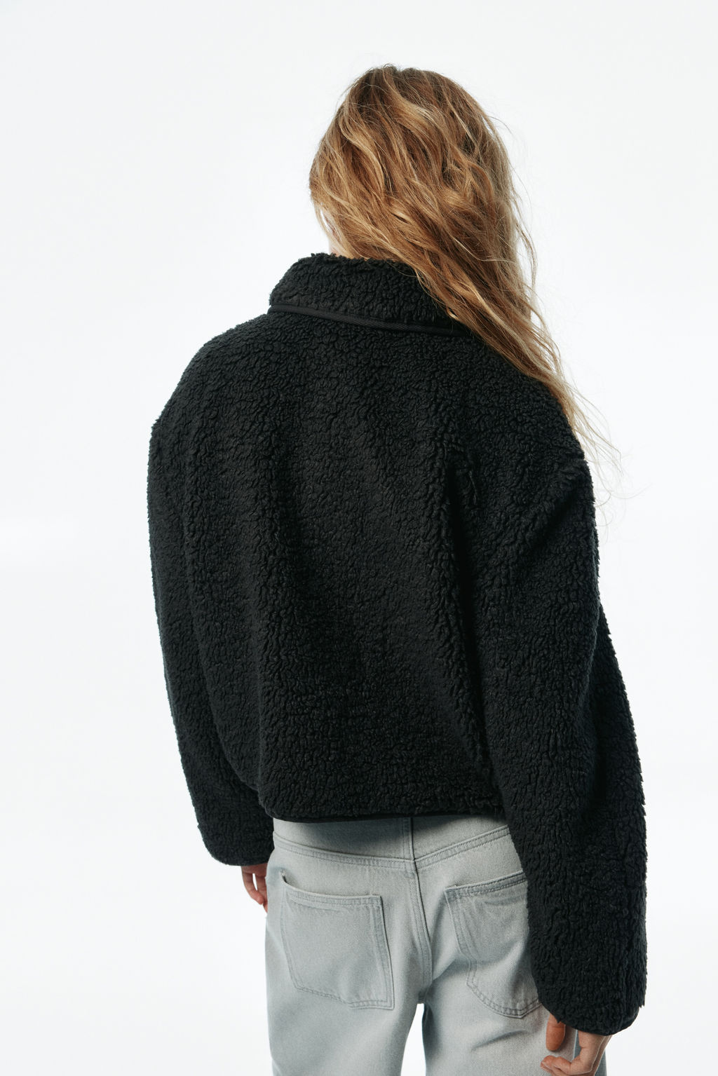 Chaqueta de borreguito con cuello - H&m фото 8