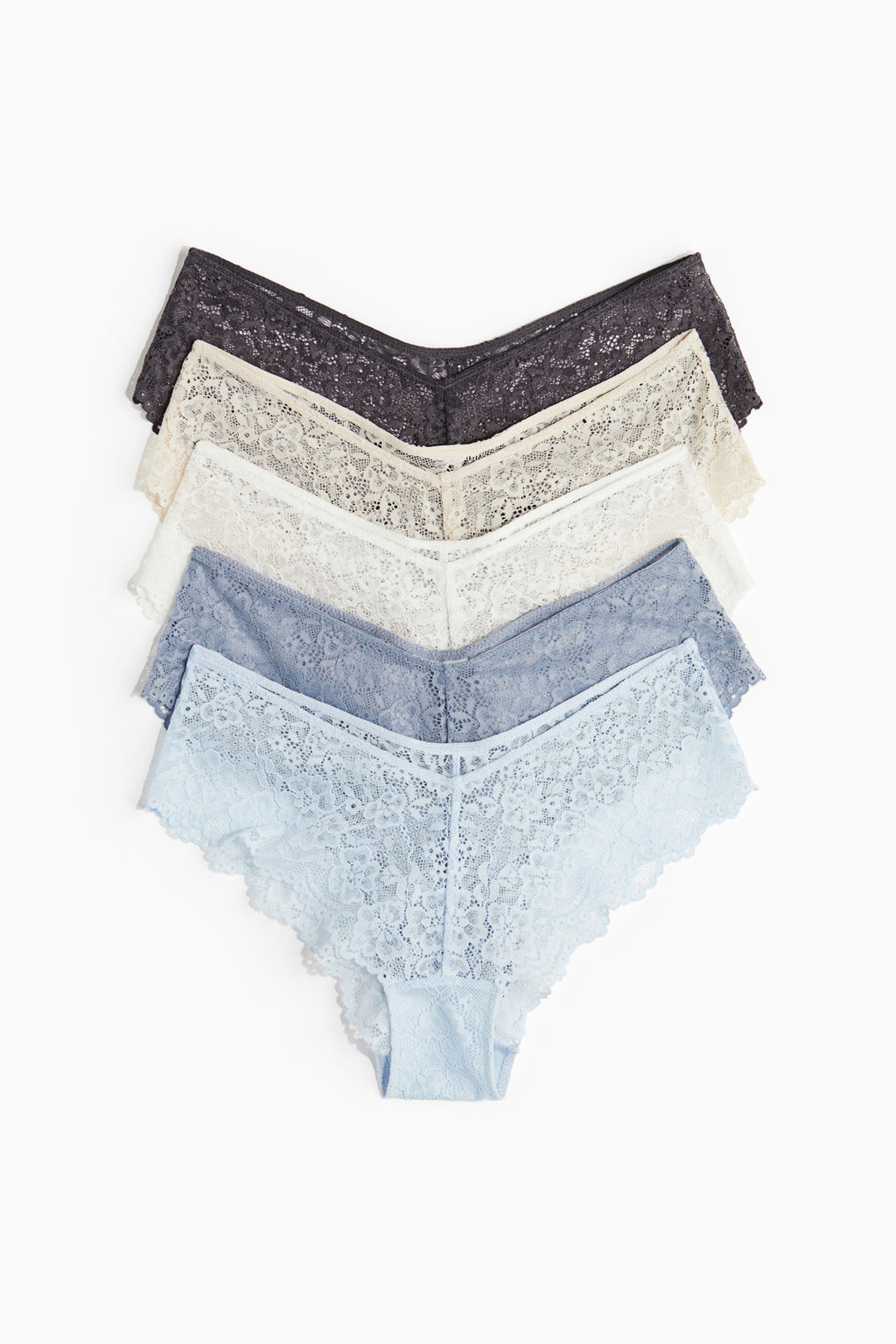 Pack de 5 bragas hipster de encaje - H&m фото 2