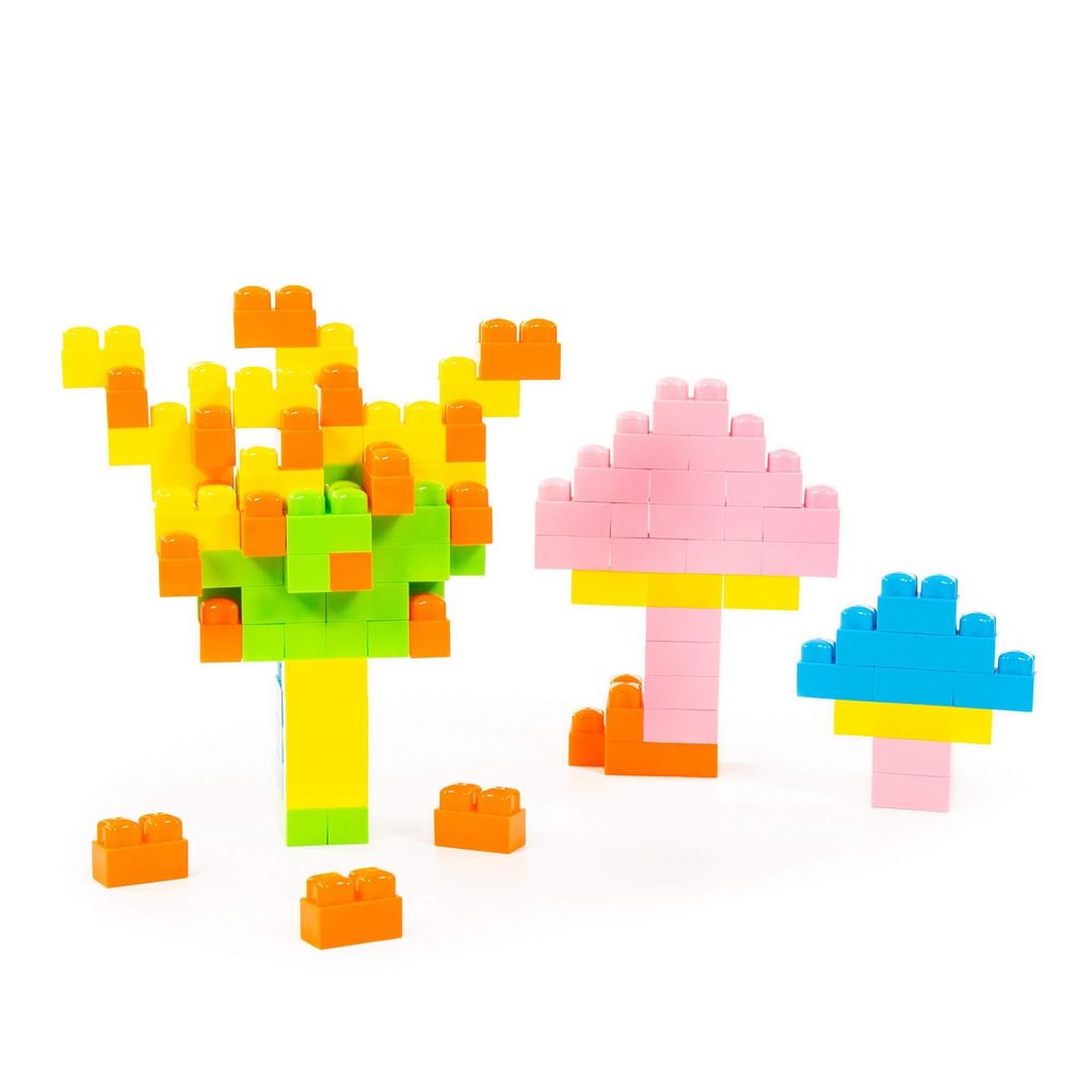 Конструктор Малютка (120 элементов) (в пакете) - Полесье фото 4