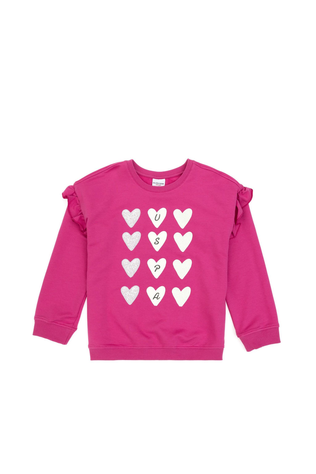 K_z _ocuk Pembe Sweatshirt - U.s. polo assn фото 3