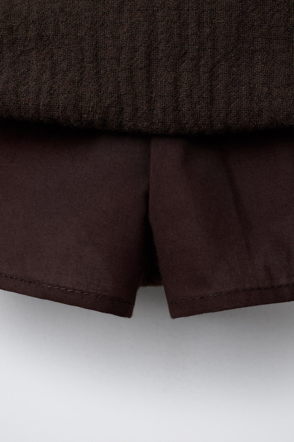 RUFFLED POCKET BERMUDA SKORT