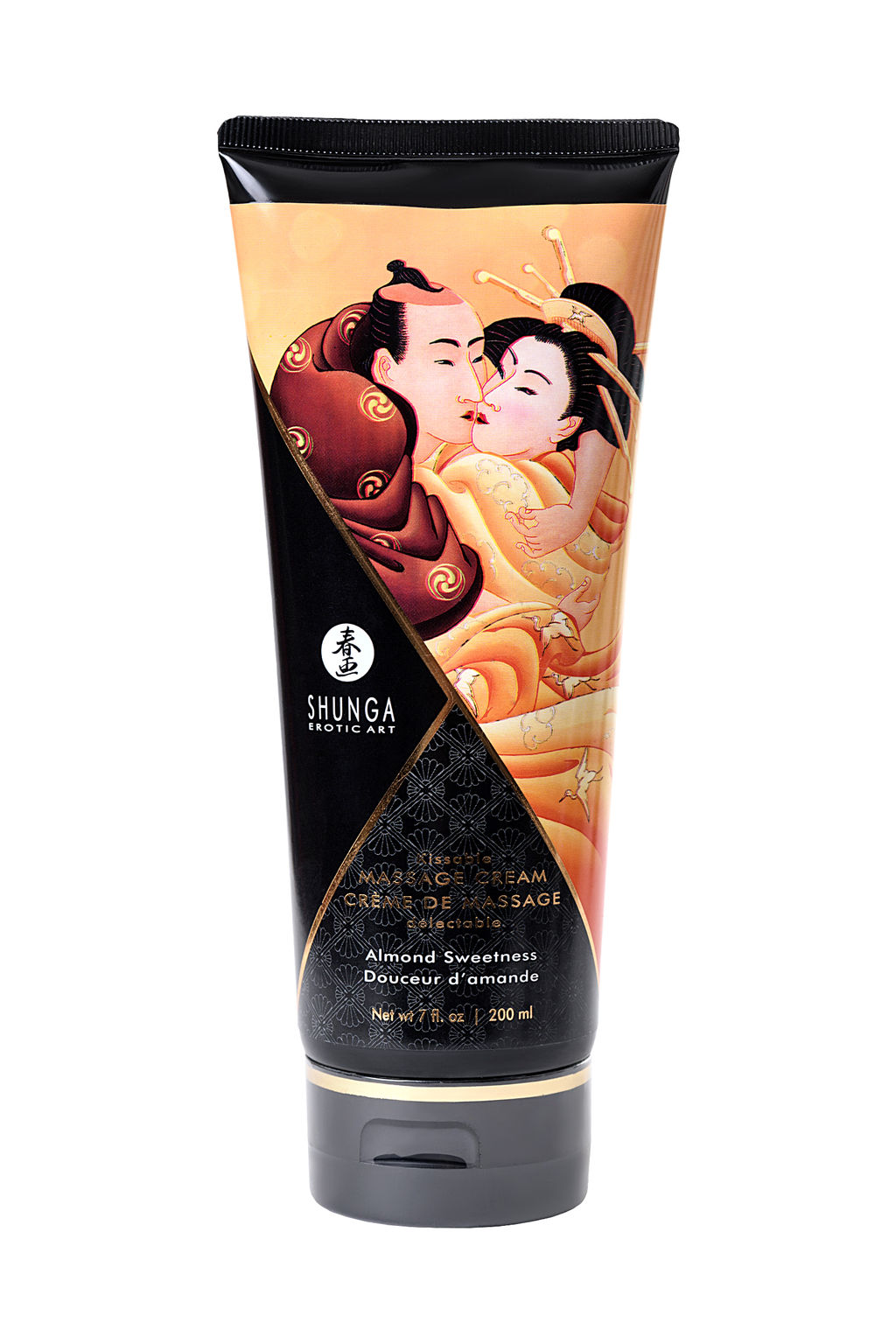 Массажный крем для тела Shunga Миндальная сладость (Almond Sweetness), съедобный, 200 мл