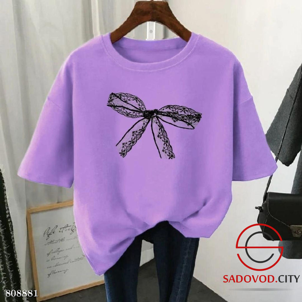 Футболка женская с бантиком