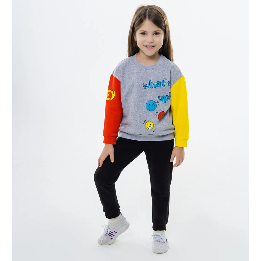 Спортивный костюм футер 2х нитка начёс 8689310101 8689310101 купить оптом по цене 974 ?| Фабрика детской одежды Юлла - Youlala фото 21