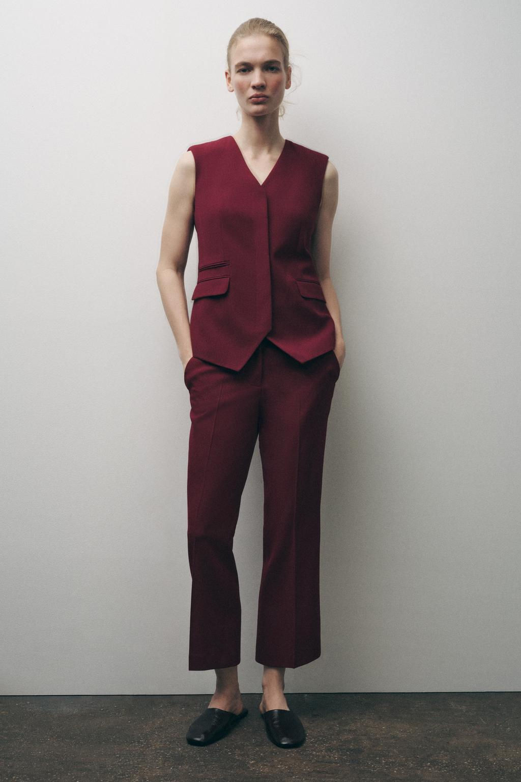 ZW COLLECTION WAISTCOAT WITH POCKETS