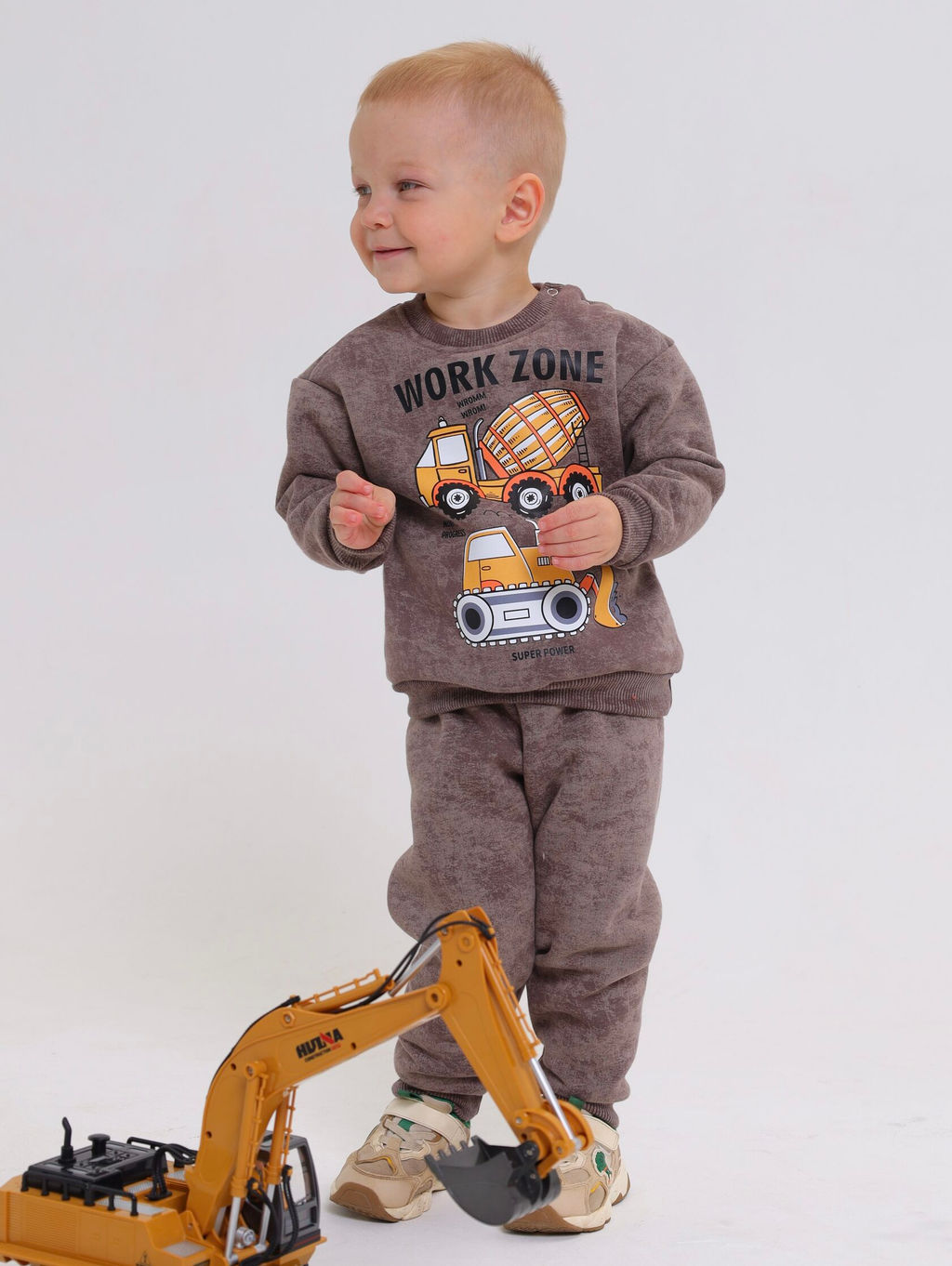 Свитшот(толстовка) с начесом для мальчика Футер - Оптима фото 9