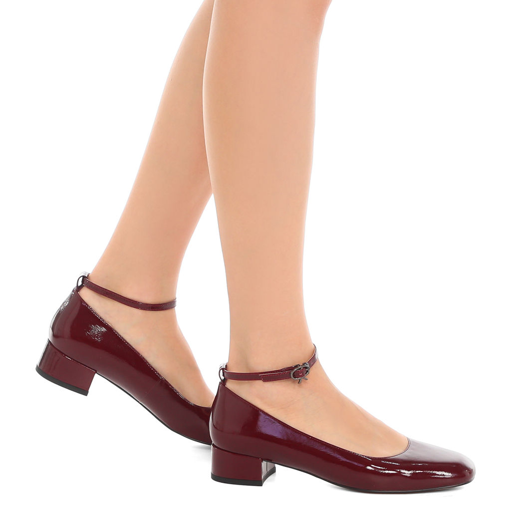 Женские туфли TENDANCE Артикул 3984688, бордовый