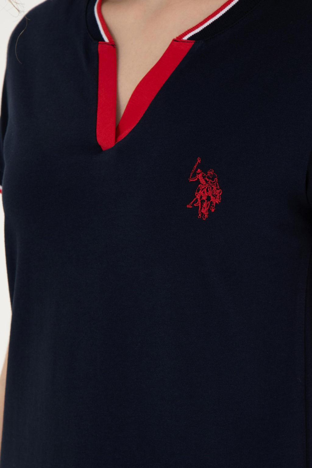 Женская темно-синяя ночная рубашка Неожиданная скидка в корзине - U.s. polo assn фото 14