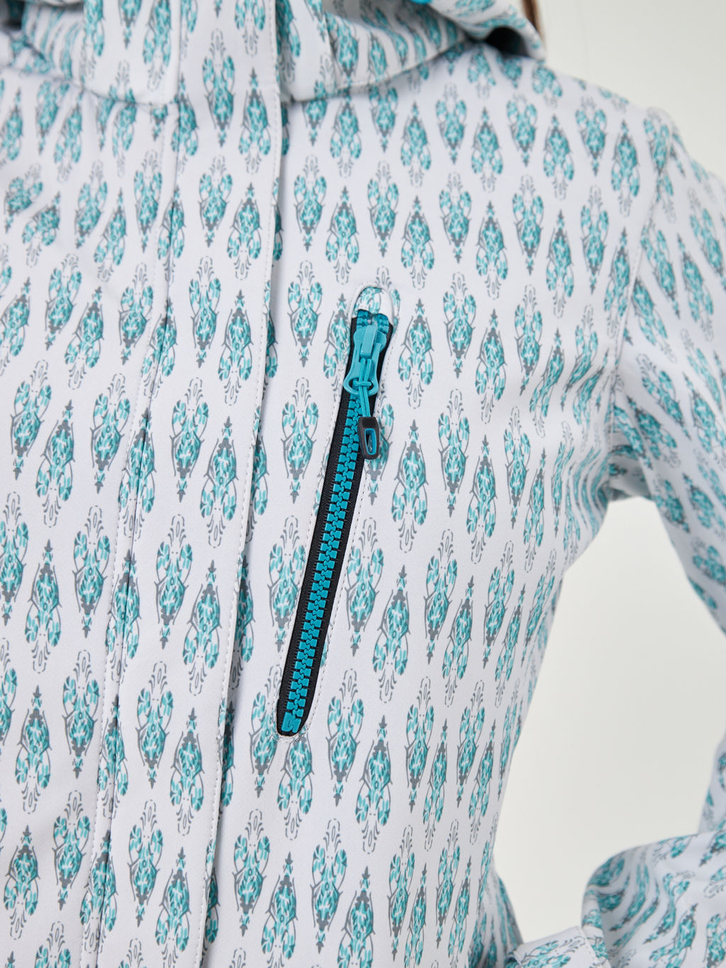 Женская куртка Azimuth 8169_41 Белый  фото 18