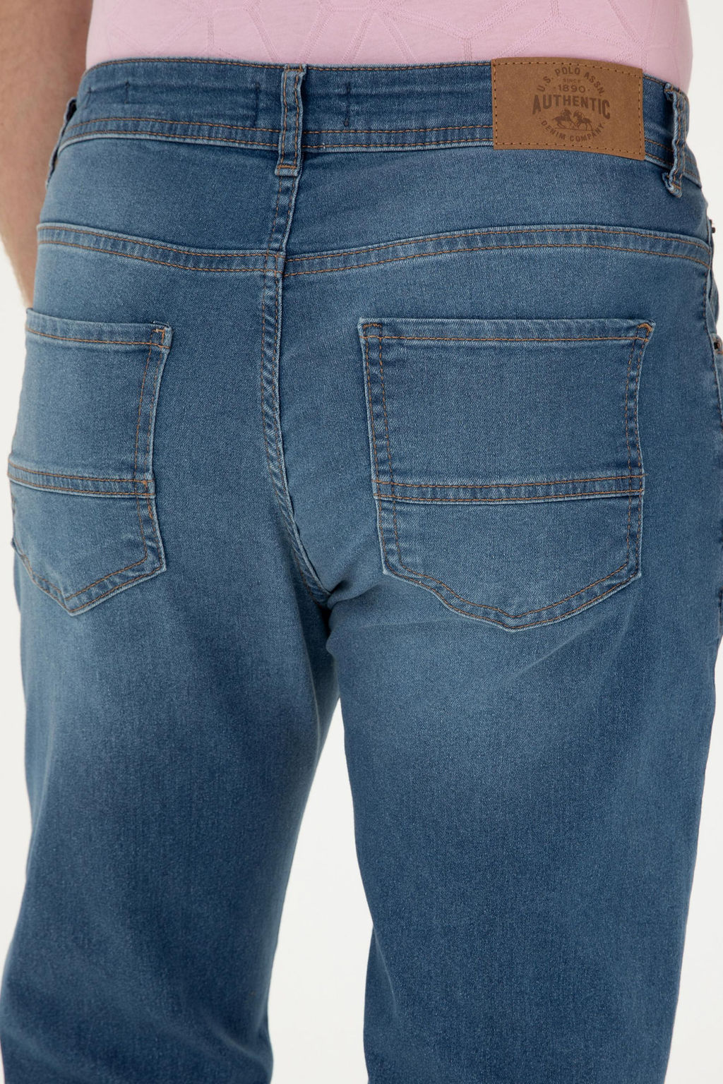 U. S. Polo Assn / Мужские синие джинсовые брюки - U.s. polo assn фото 12