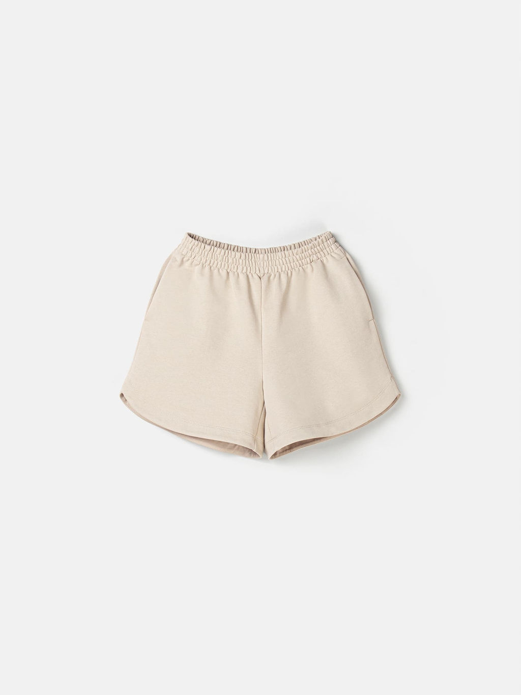 Шорты из 100% хлопка "Беж" женские