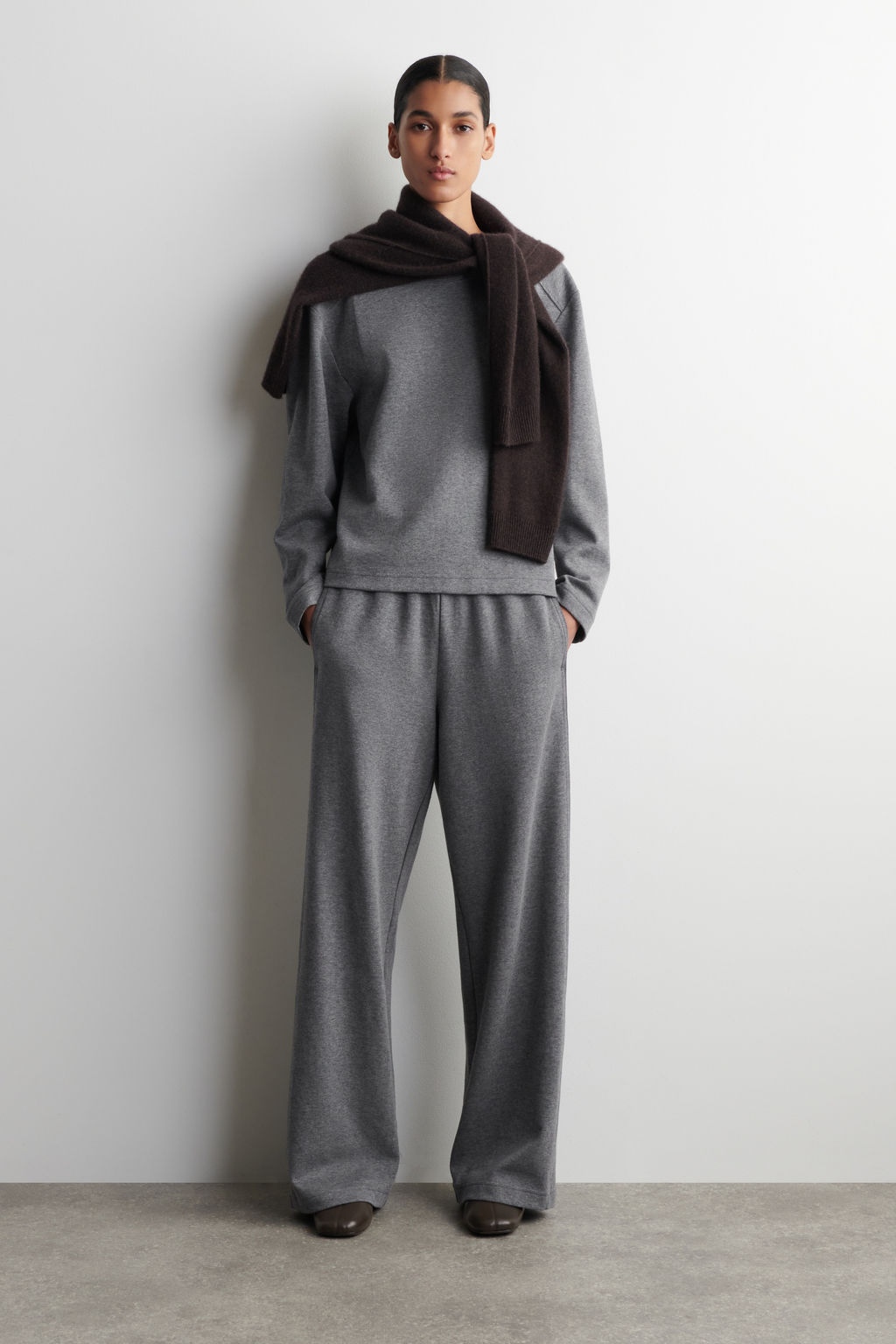 JOGGERS WIDE LEG DE ALGOD?N - H&m фото 2