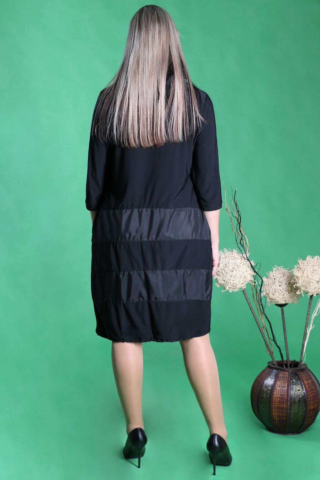 Платье женское больших размеров - Almond фото 3