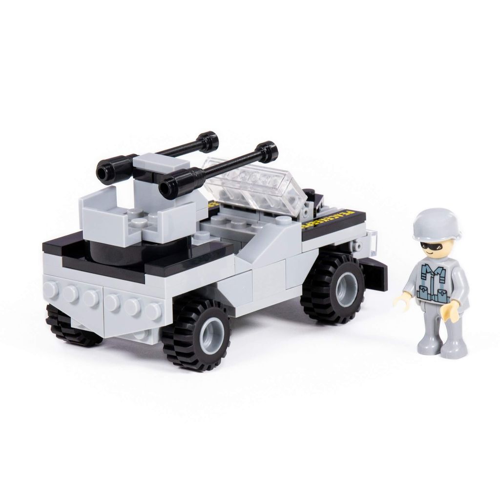 Конструктор Классик Армия-1.3 (100 элементов) (в коробке) - Полесье фото 3