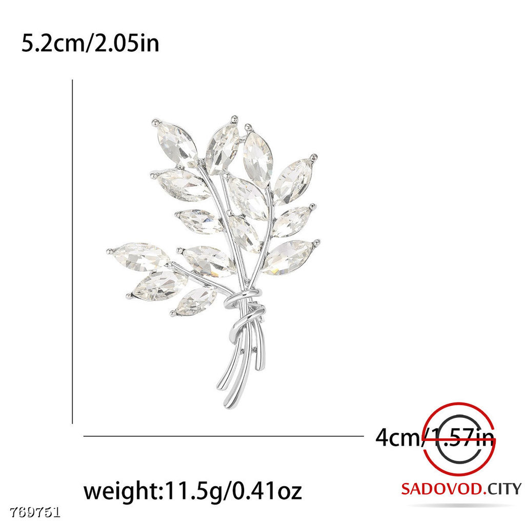 Брошь женская бижутерия 1 шт - Zum ming фото 7